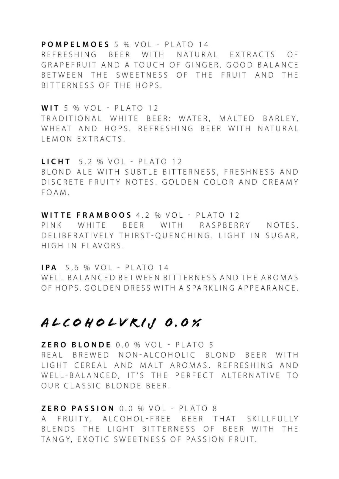 Carte Table Avril à juin 2026 NDLS5